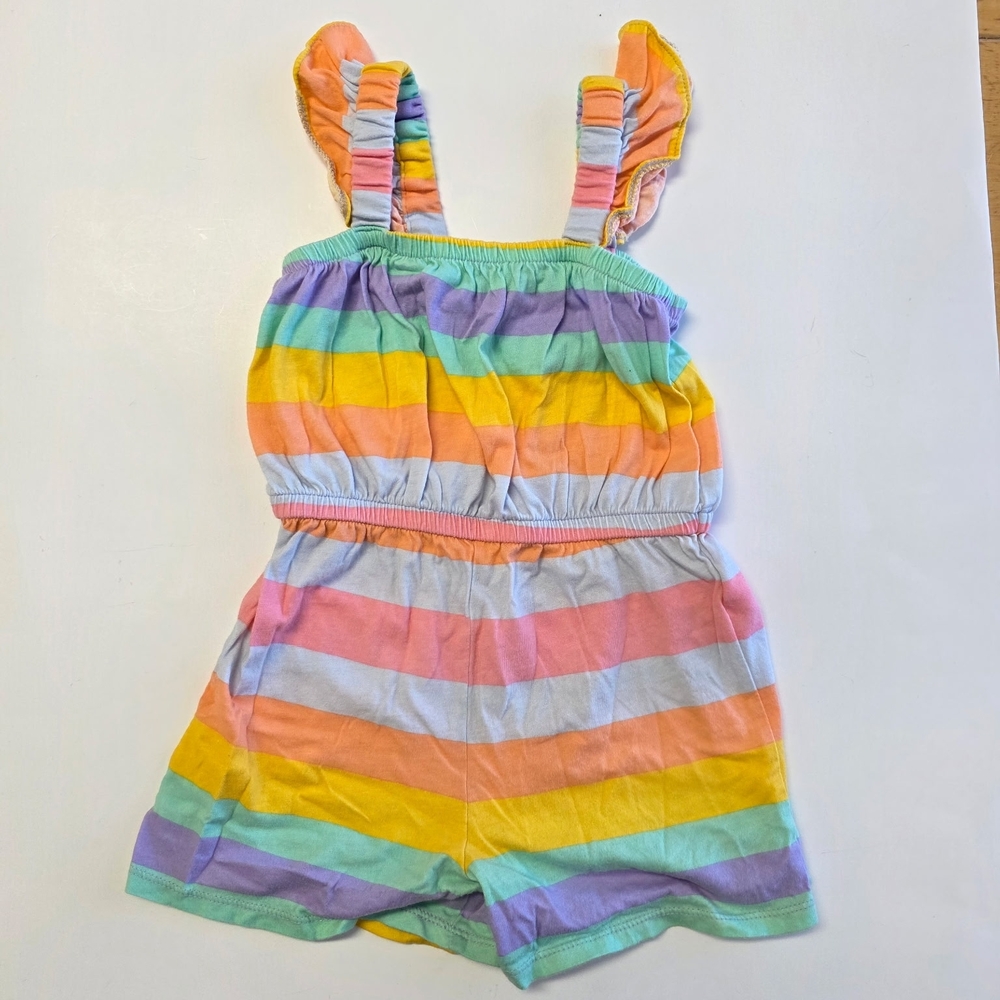Old Navy Pastel Striped Romper